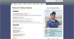 Desktop Screenshot of mohanmurthy.com